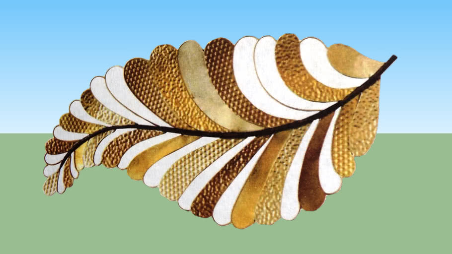 METAL LEAF WALL 3D Warehouse