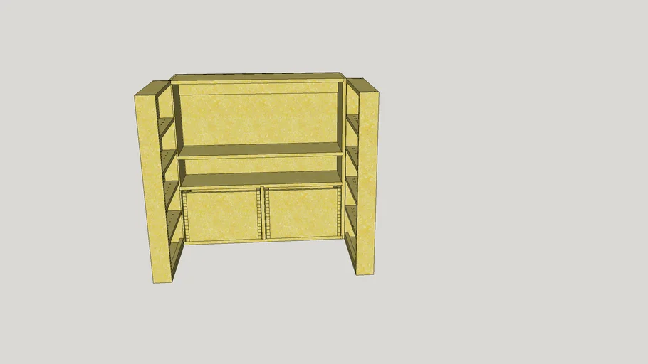 Wall Mounted Router Storage | 3D Warehouse