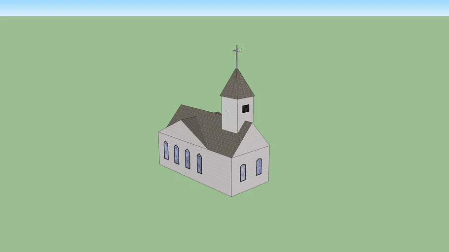 Small Church 3D Warehouse
