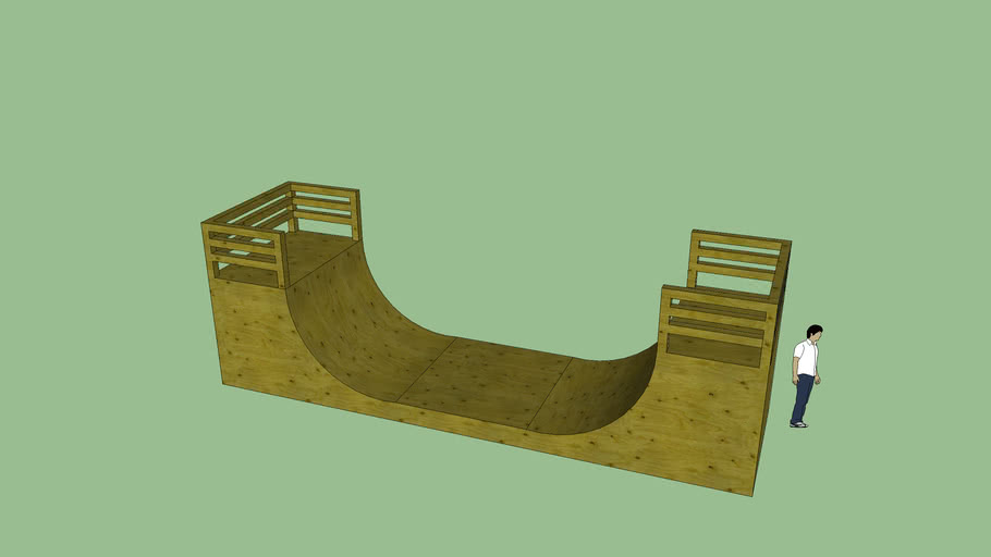 Simple Halfpipe | 3D Warehouse