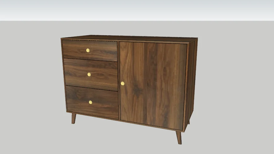 Mid-Century Modern Dresser