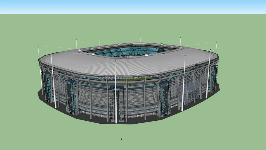Big Football Stadium - - 3D Warehouse