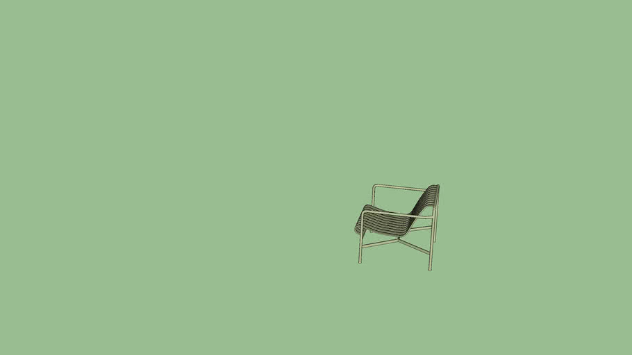 lounge outdoor chair (low) | 3D Warehouse
