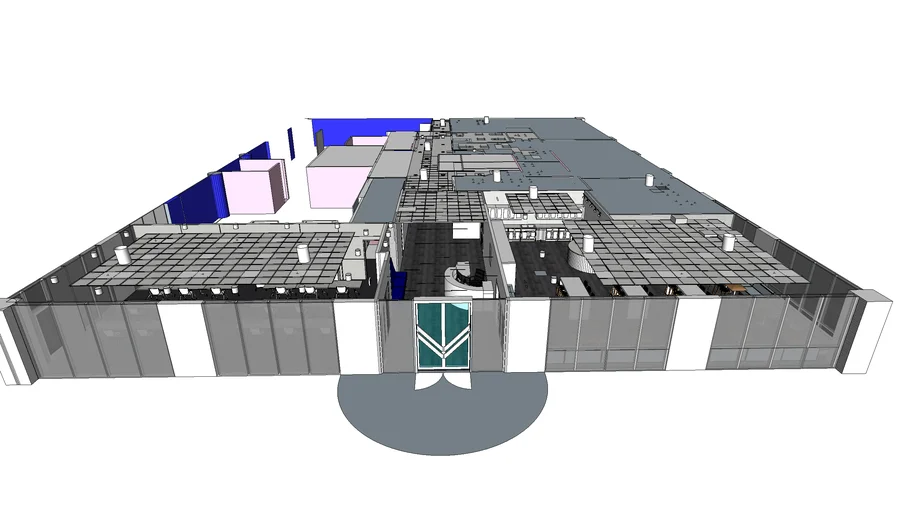 Commercial bank office space | 3D Warehouse