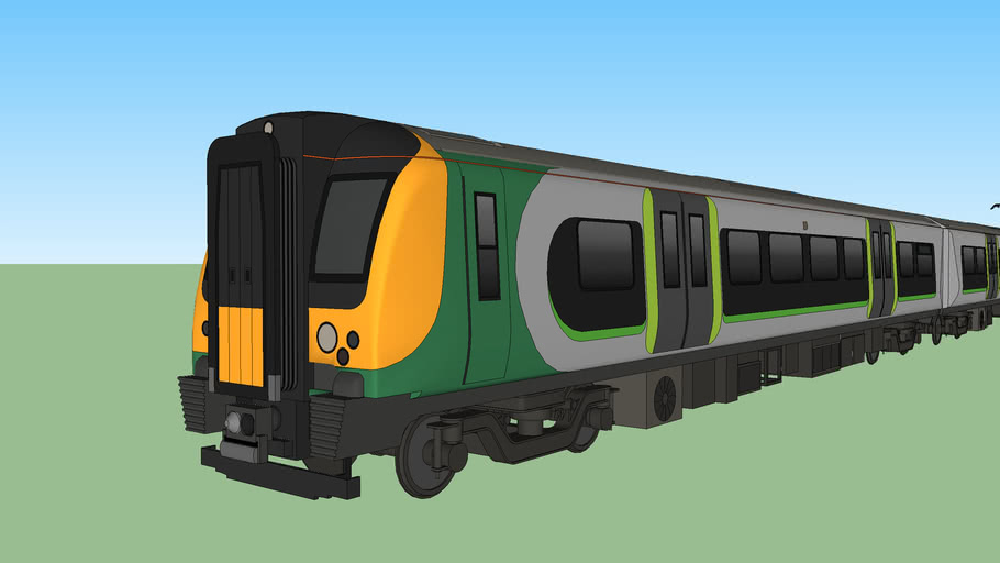 Class 350 'Desiro' London Midland | 3D Warehouse