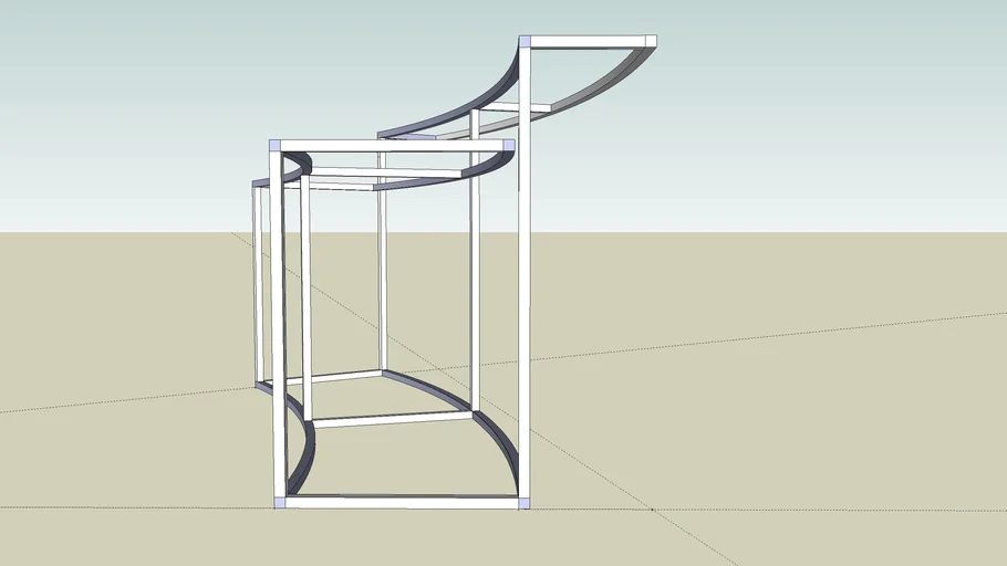 curved-bar-3d-warehouse