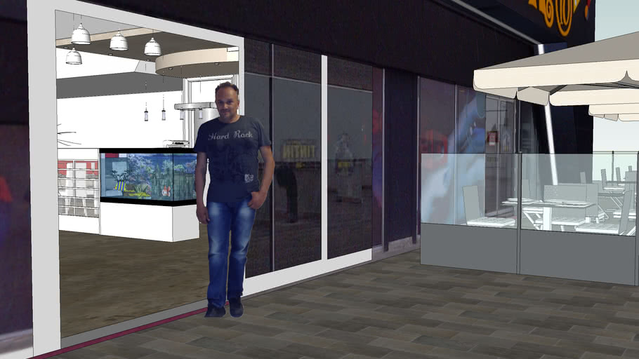 MSB Viaport TR restaurant 3D Warehouse