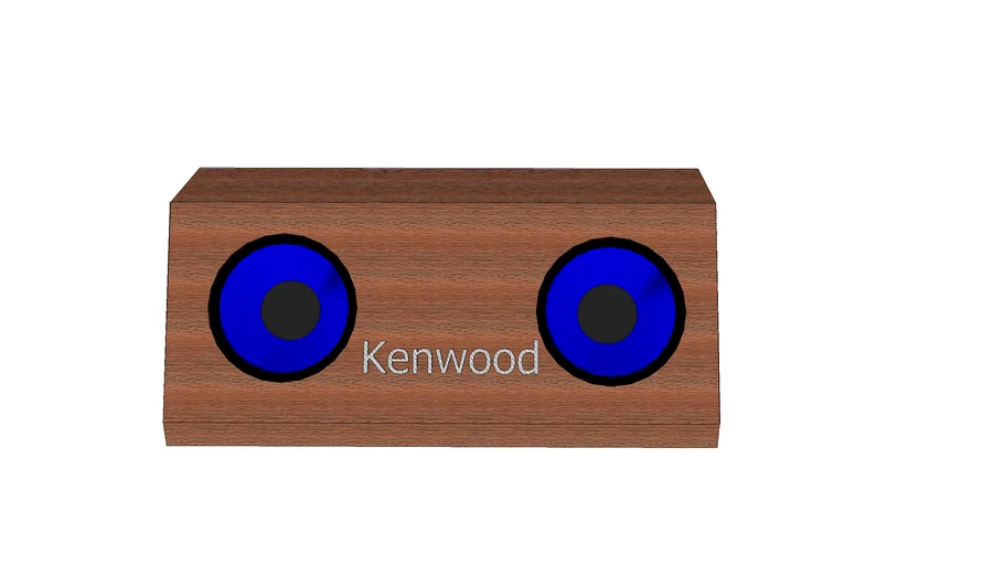 kenwood sub box 3D Warehouse