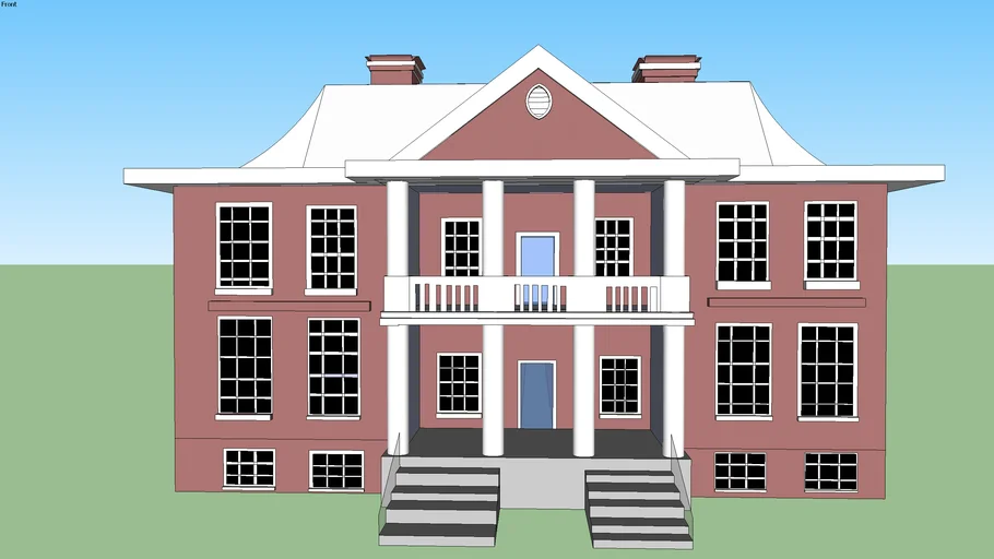 Drayton Hall plantation | 3D Warehouse