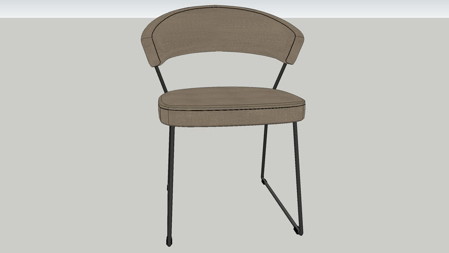 Calligaris chair NEW YORK 3D Warehouse