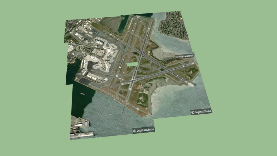 BOS Airport Grounds | 3D Warehouse