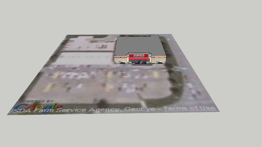 Staples Burlington, IA 3D Warehouse