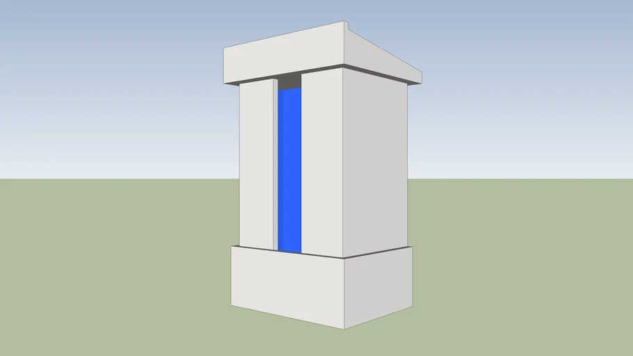 Column lectern | 3D Warehouse