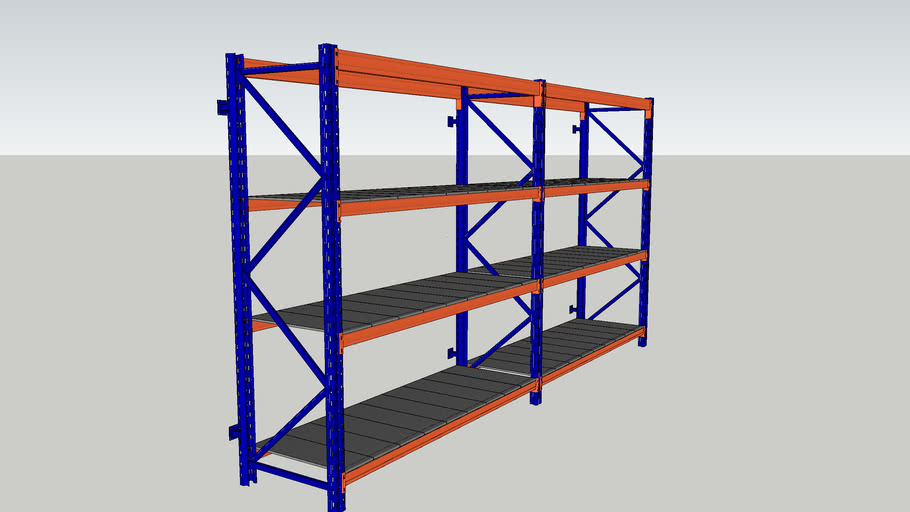 rack industrial 3D Warehouse