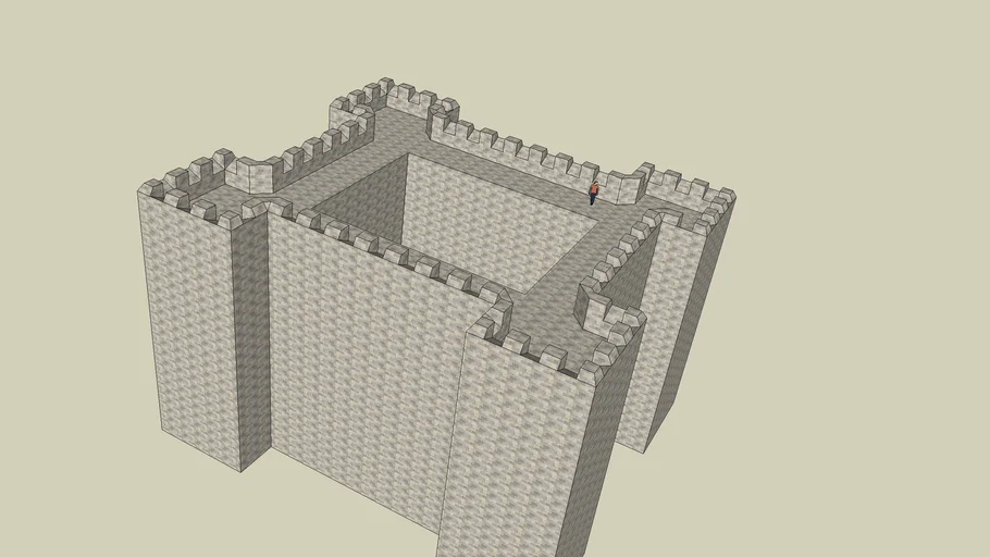 unfinished castle - actual measurement | 3D Warehouse
