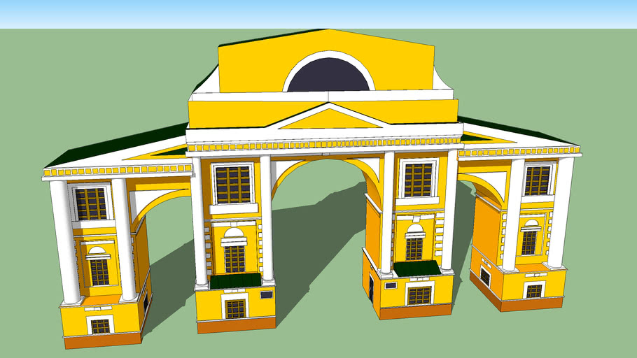 Triumphal arch prototype | 3D Warehouse