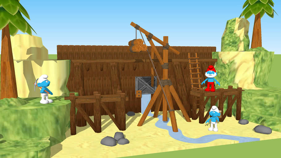 Smurf Dam | 3D Warehouse