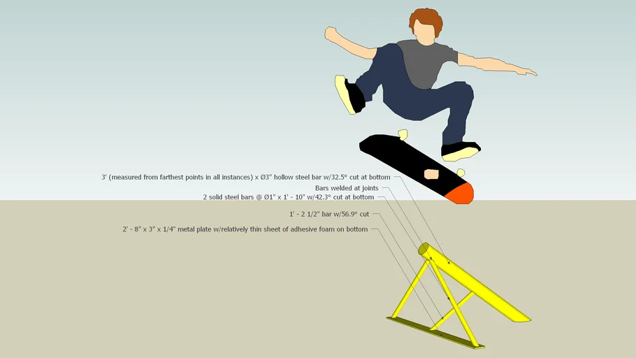 Portable Pole Jam Plans 3D Warehouse