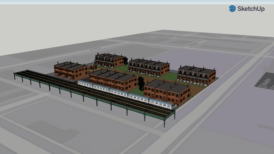 Oak Street Commons 3D Warehouse