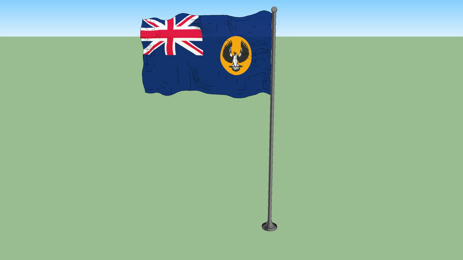 flag-of-south-australia-3d-warehouse