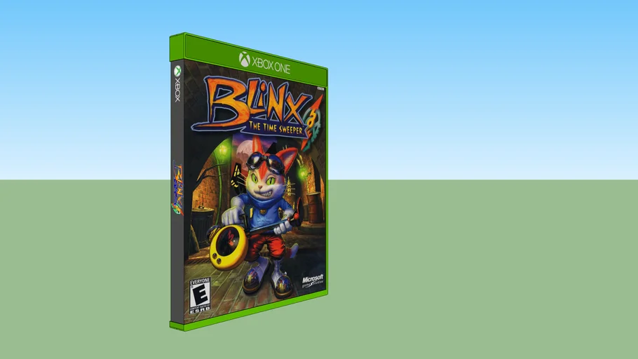 Blinx: The Time Sweeper Xbox compatible with Xbox One game case