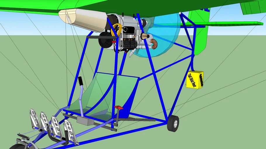 Quicksilver MXL II ultralight | 3D Warehouse