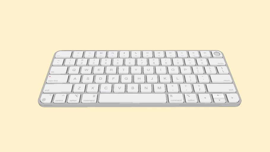 Apple Magic Keyboard | 3D Warehouse