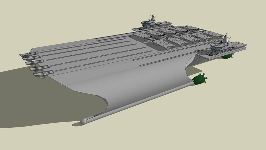 trimaran aircraft carrier