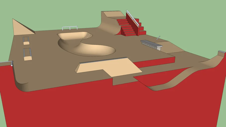 Fingerboard park attemp | 3D Warehouse