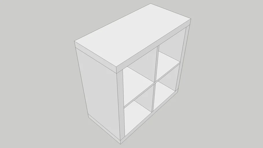 2x2 Shelf  3D Warehouse