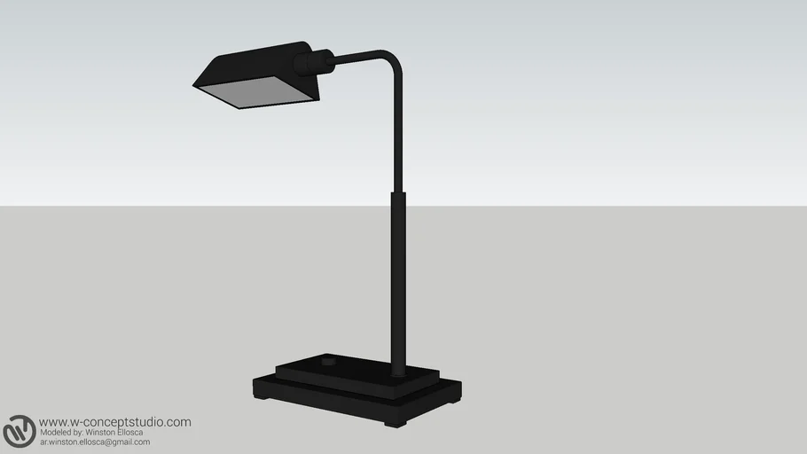 WSE-Table Lamp Black