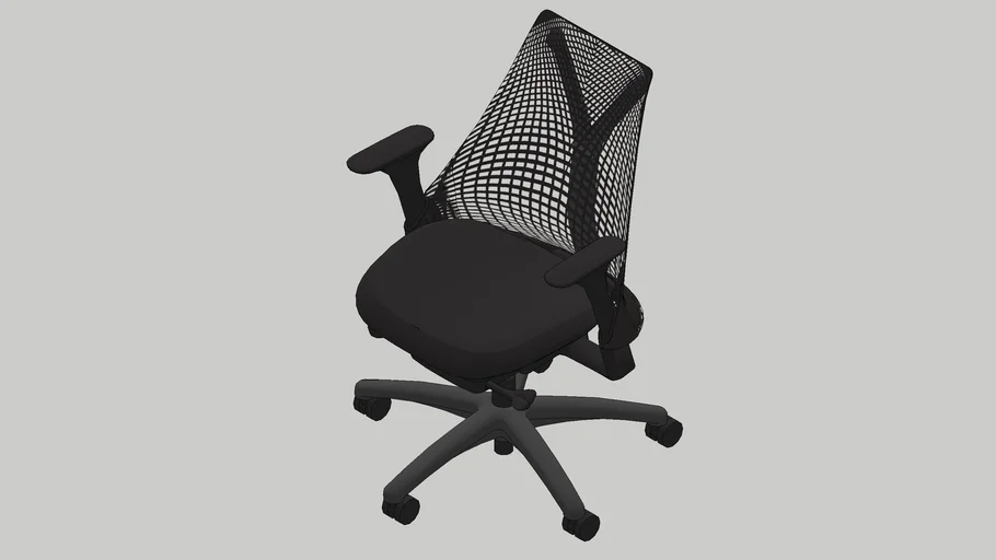Fauteuil de bureau 3D Warehouse