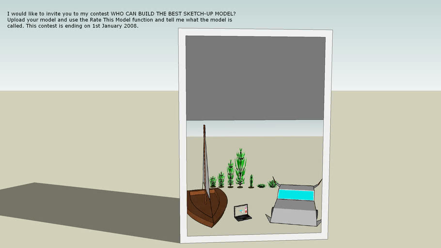 INVITATION TO MY SKETCHUP CONTEST 3D Warehouse