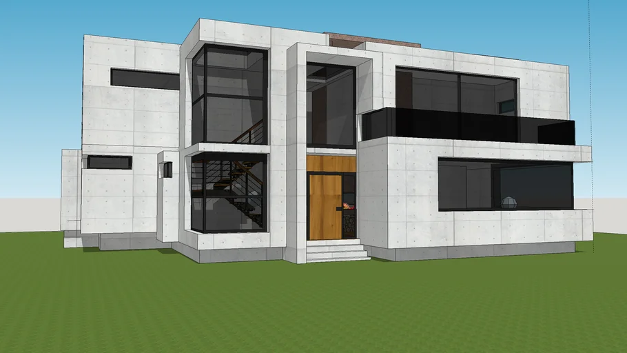 casa moderna t2 | 3D Warehouse