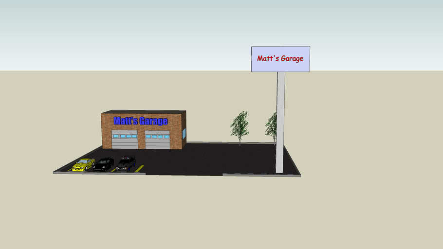 Matt's Garage 3D Warehouse