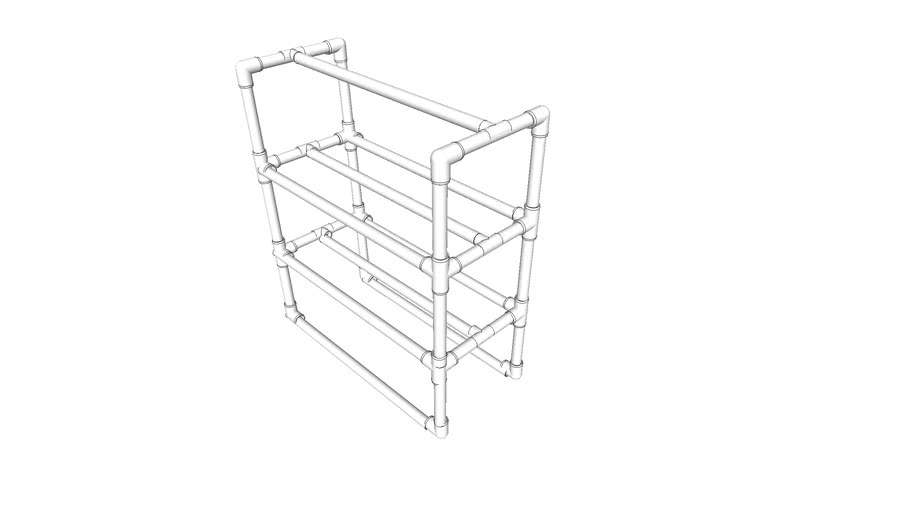 pipe shelf 3D Warehouse