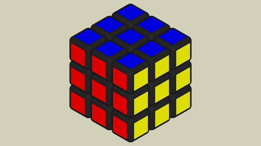 Ultimate Dynamic Componant Rubik's Cube 2