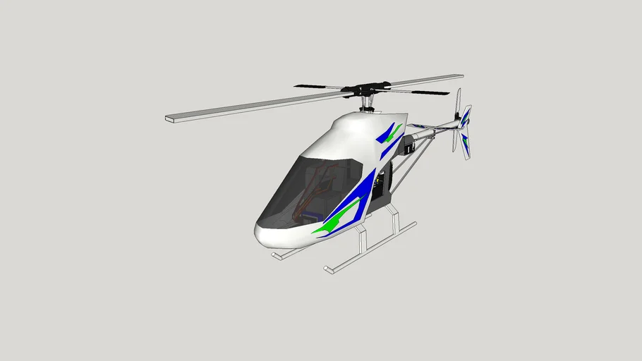 KYOSHO Concept 46 VR R/C Helicopter