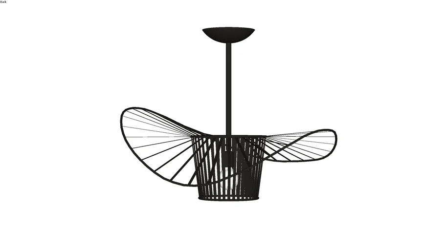 Luminária de teto, lustre, pendente Cappello Ø 80cm