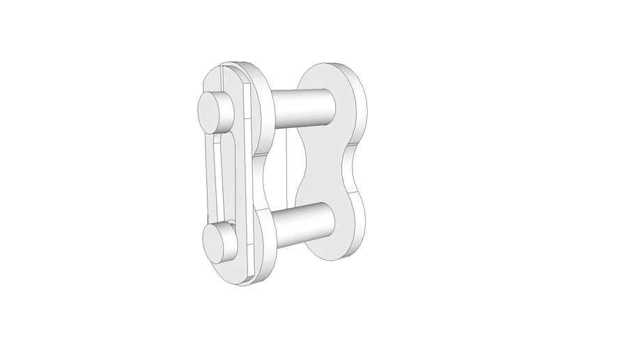 Master Link for 40 Roller Chain 3D Warehouse