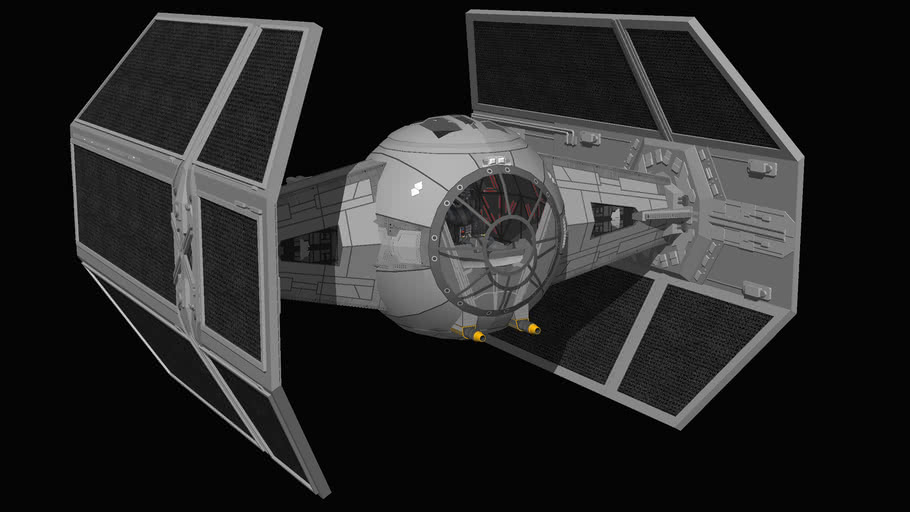 Darth Vader's TIE Advanced x1 Fighter 3D Warehouse