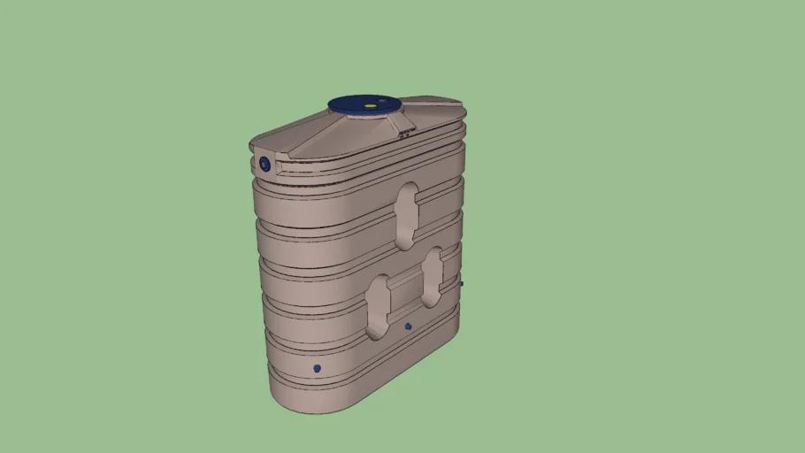 305 Gallon Slim Line Tank by Bushman | 3D Warehouse