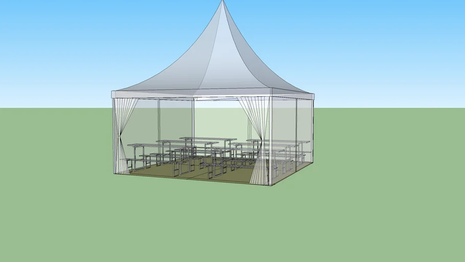 dome tent 3D Warehouse