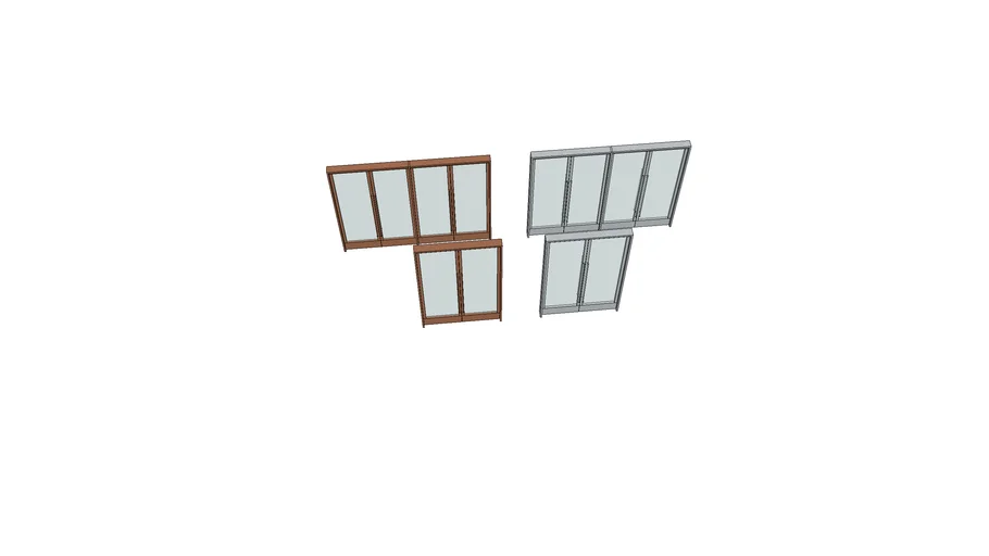 Glass Swing Door Typical