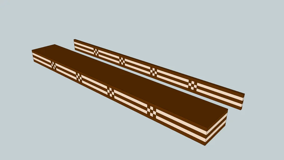 Banding 2...Wood Inlay 3D Warehouse