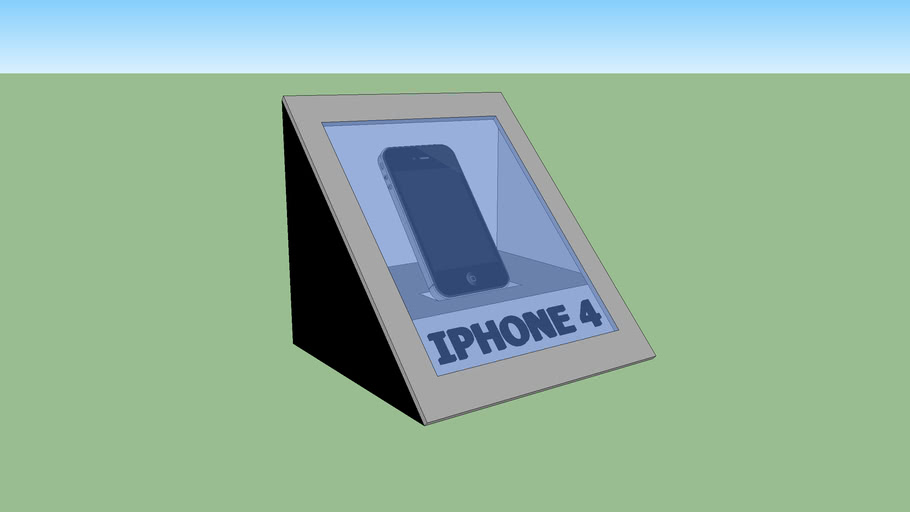caja para un Iphone 4, 4S.