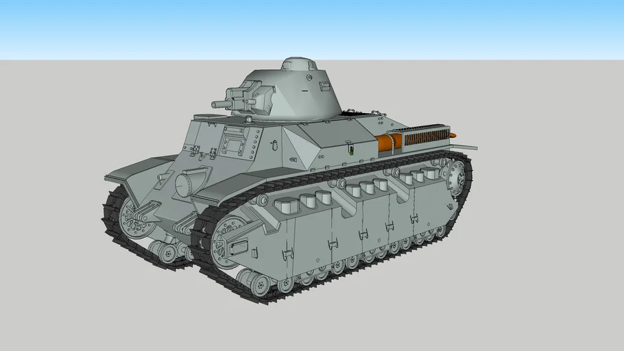 Renault Char D2 | 3D Warehouse