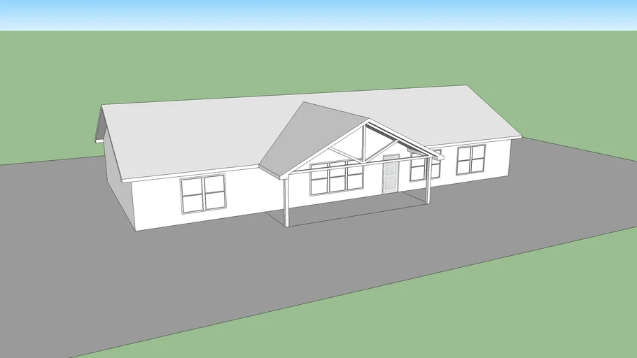 Ranch Home 3D Warehouse