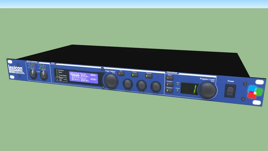 Lexicon MX400 3D Warehouse