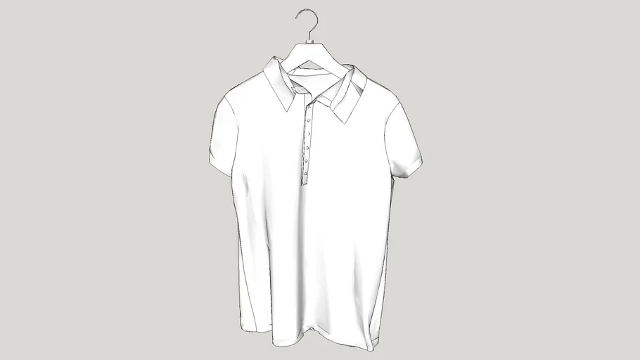 Camisa Polo 2 | 3D Warehouse